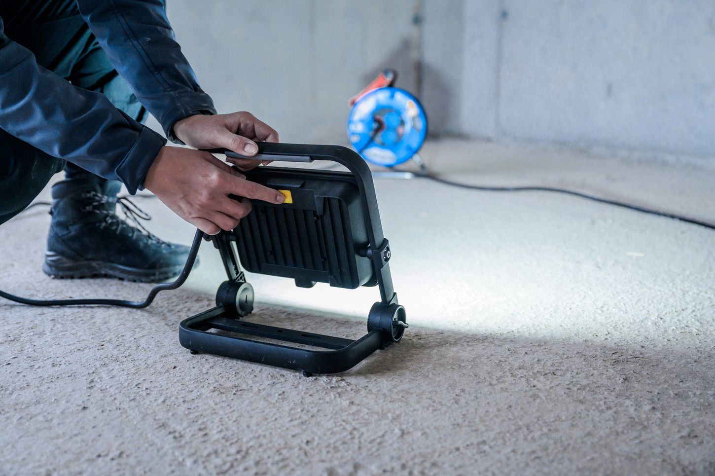 LED-Bauleuchte 50W IP65 JARO 6500K 1LED 5800lm Alu 220-240V m.LM