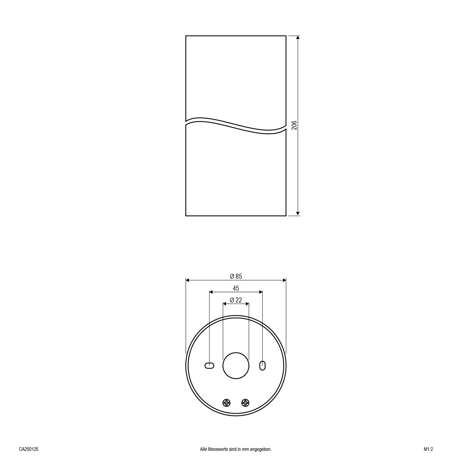 LED-Anbaustrahler 25W 3000-5000K 2800lm Konv 1LED Alu IP20 ws mt RF:hochglänzend