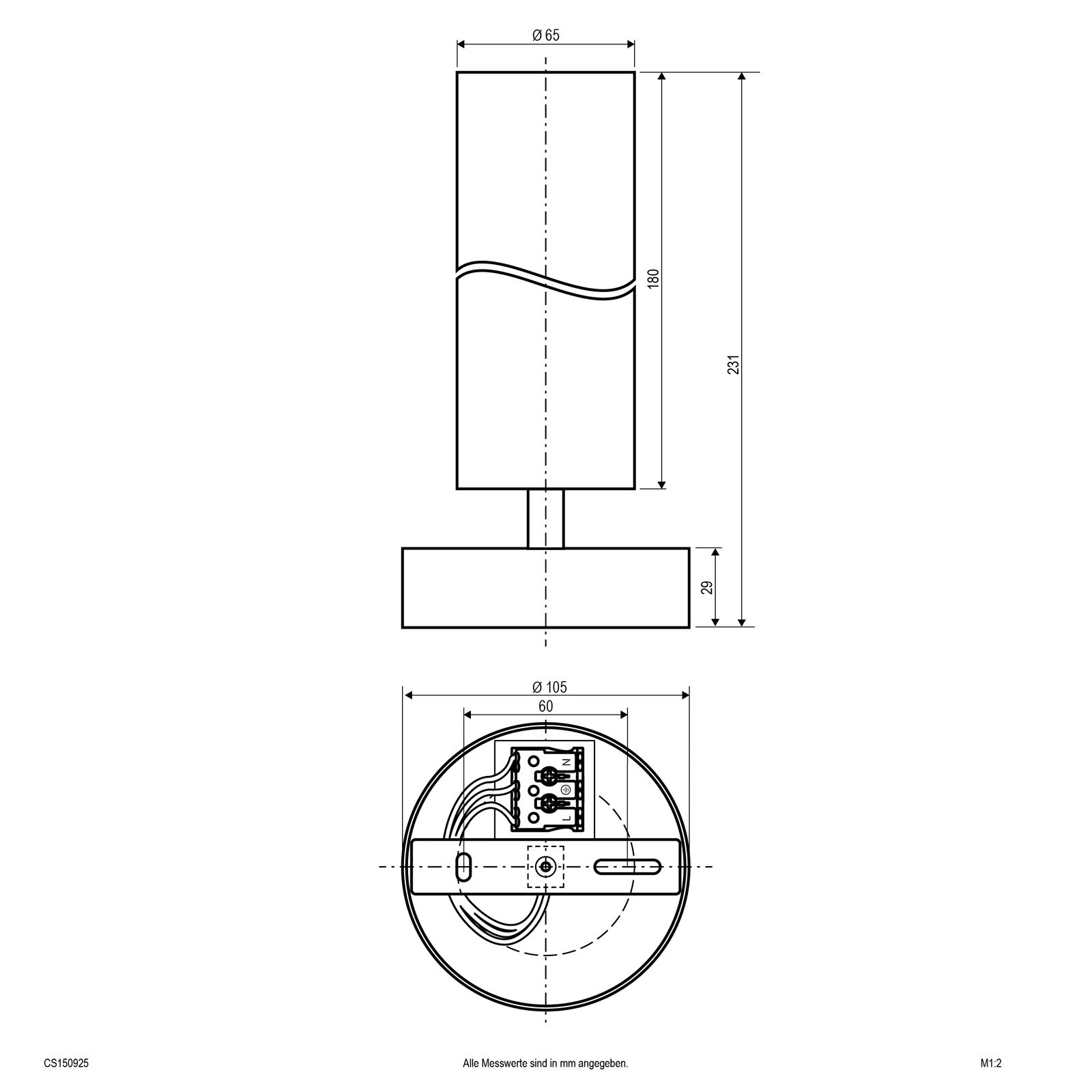 LED-Anbaustrahler 15W 3000-5000K 1680lm Konv 1LED Alu IP20 sw mt RF:hochglänzend