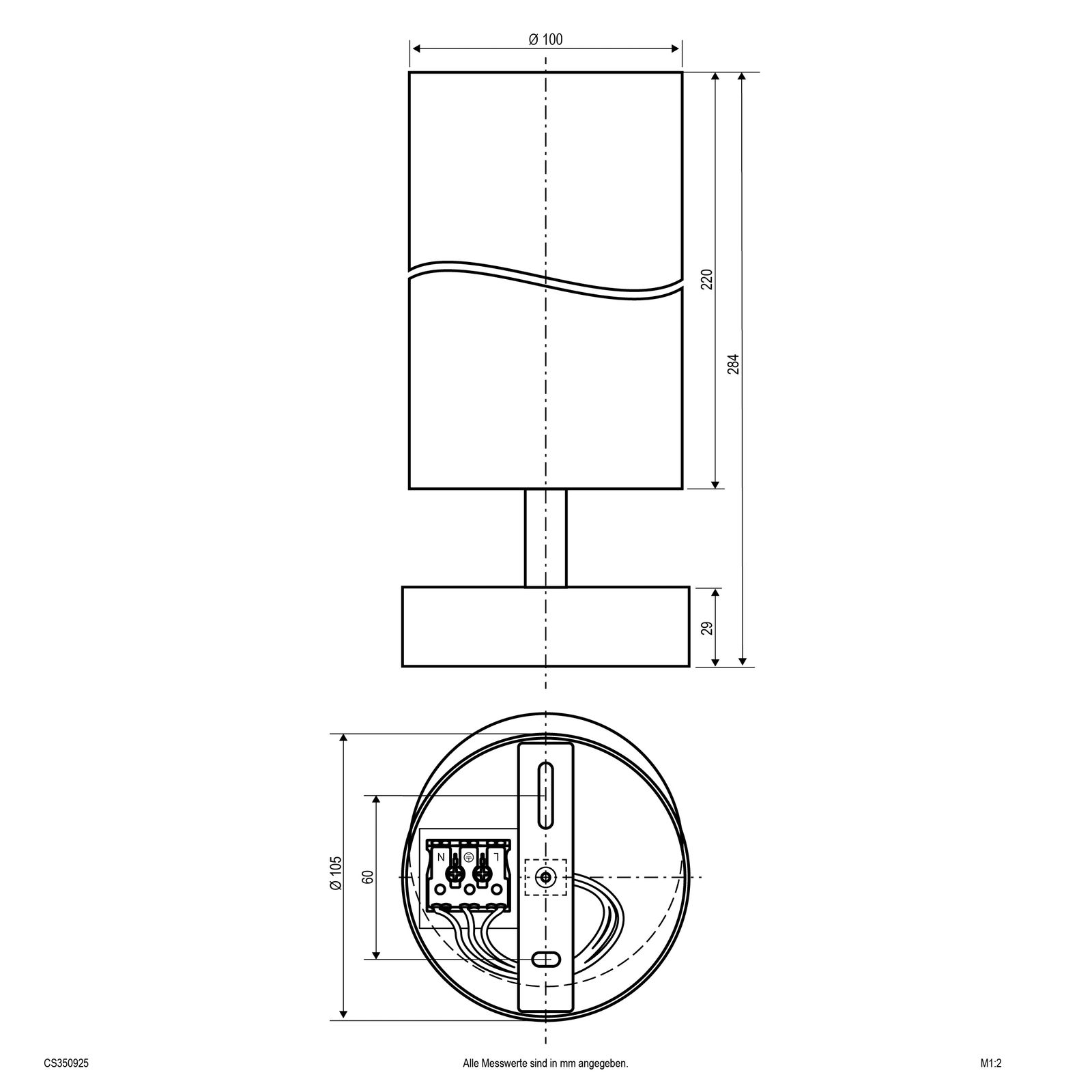 LED-Anbaustrahler 35W 3000-5000K 3920lm Konv 1LED Alu IP20 sw mt RF:hochglänzend