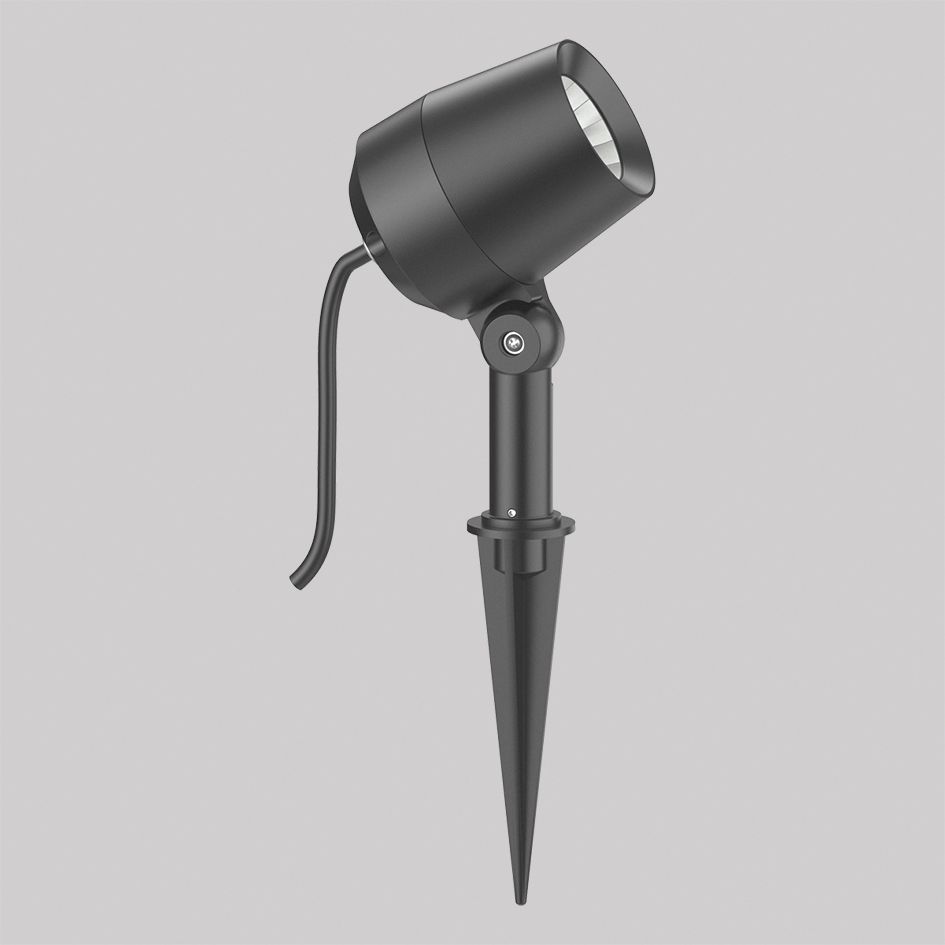 LED-Wegeleuchte 8W IP65 3000K 850lm anth 1LED Alu Gl_tr