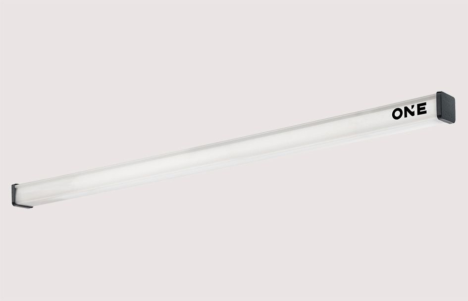 LED-Anbauleuchte KATLA ONE 38W 4000K 5250lm farblos Konv IP65 1485x59x58mm