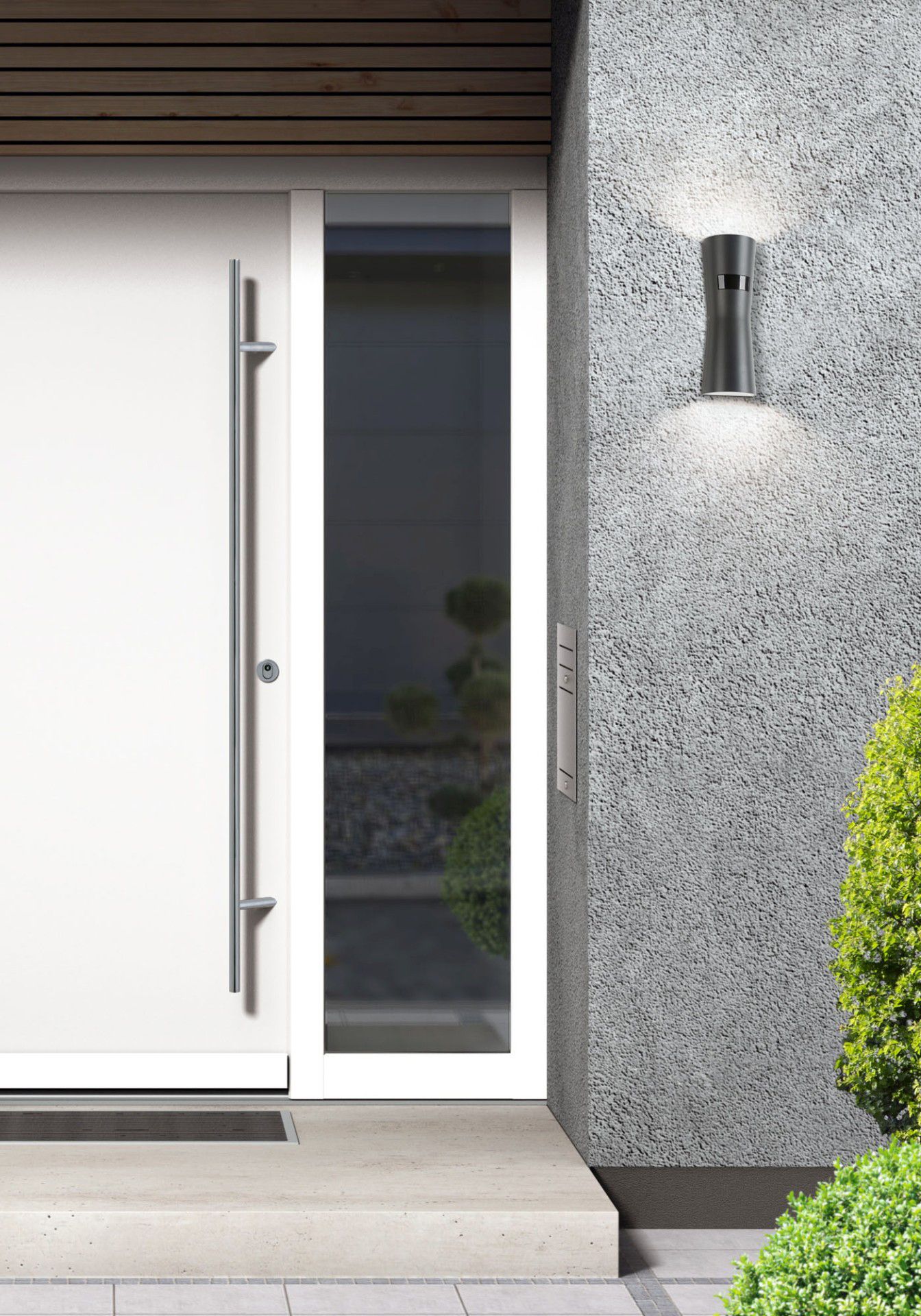 LED-Up/Down Leuchte 30W 3000K 3000lm graphit IP65 60x90x260mm
