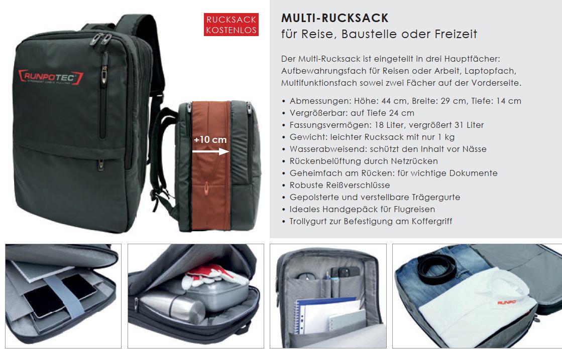 Kabelabroller 800kg Walzengestell