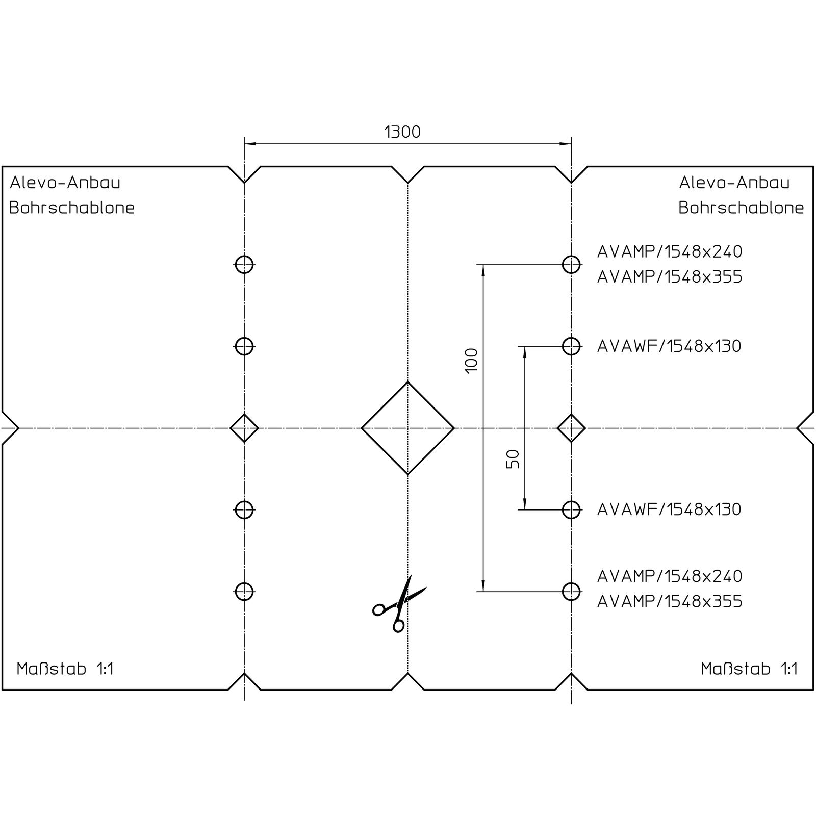LED-Panel 1248x129mm 34W 3000K 3600lm gr Konv Dimmung DALI IP20