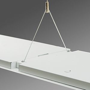 LED-Pendelleuchte 21-38W 4000K 5100lm gr Konv 1LED LED nicht austauschbar sym