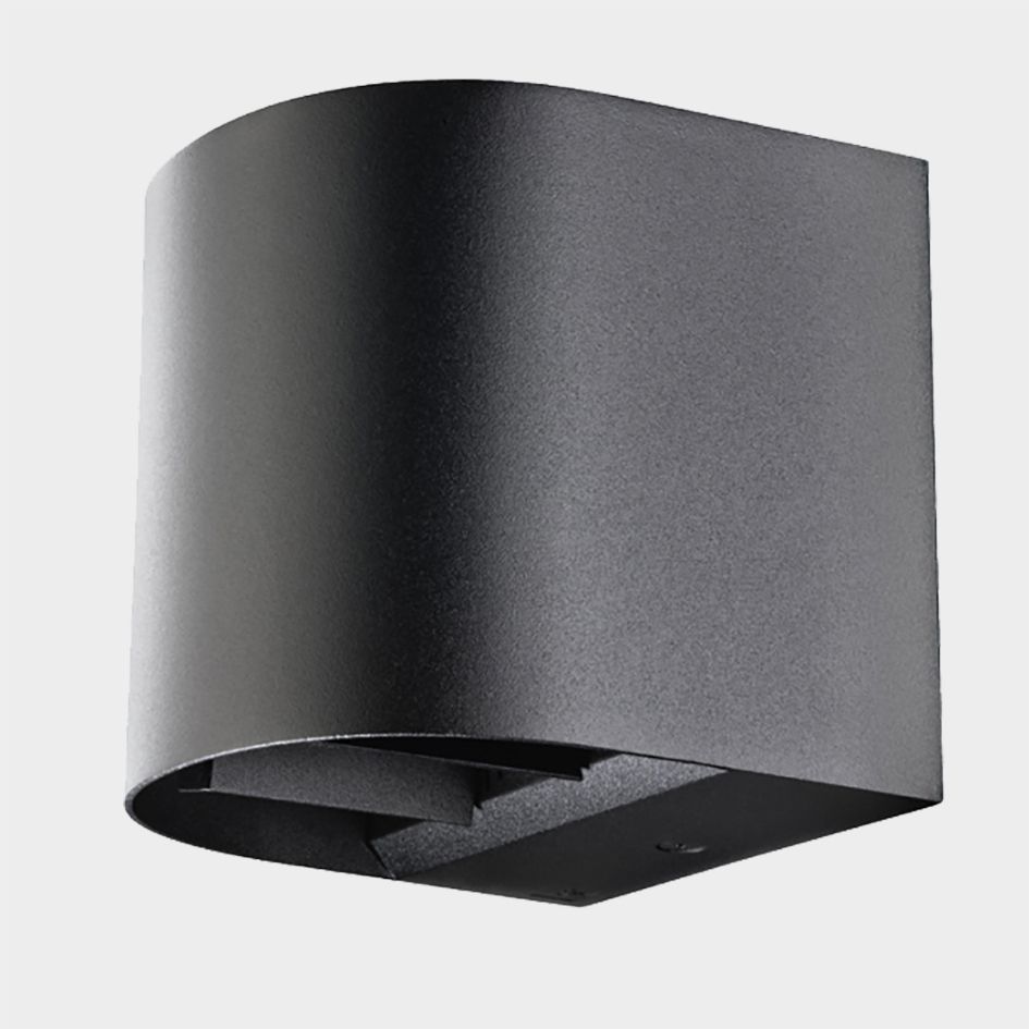 LED-Up/Down Leuchte ARTES 8W 2700K 360lm graphit Konv Dimmung Phasenabschnitt