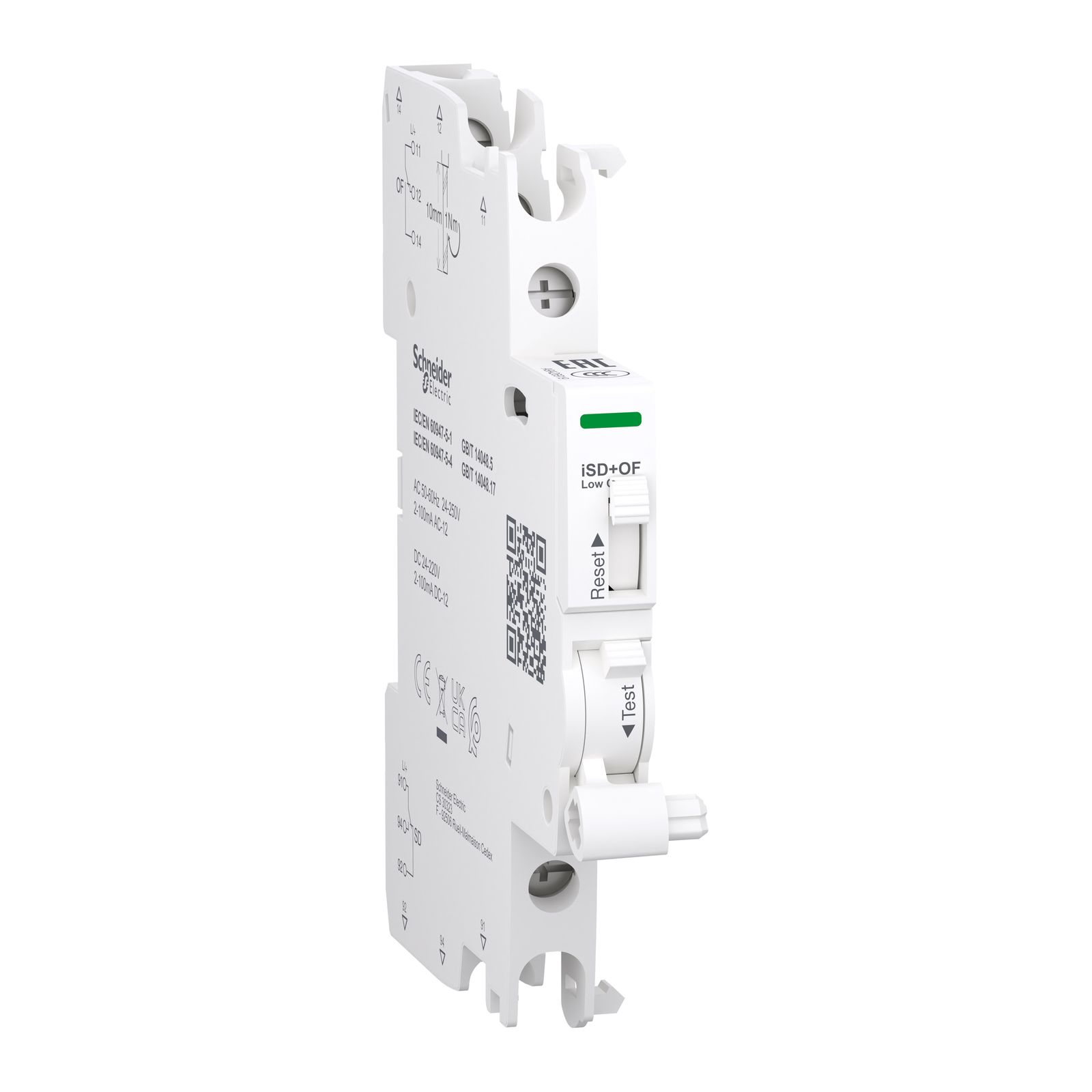 Hilfsschalter 2W 0,002A 240V 0,5TE 1st FI/LS und Leitungsschutzschalter