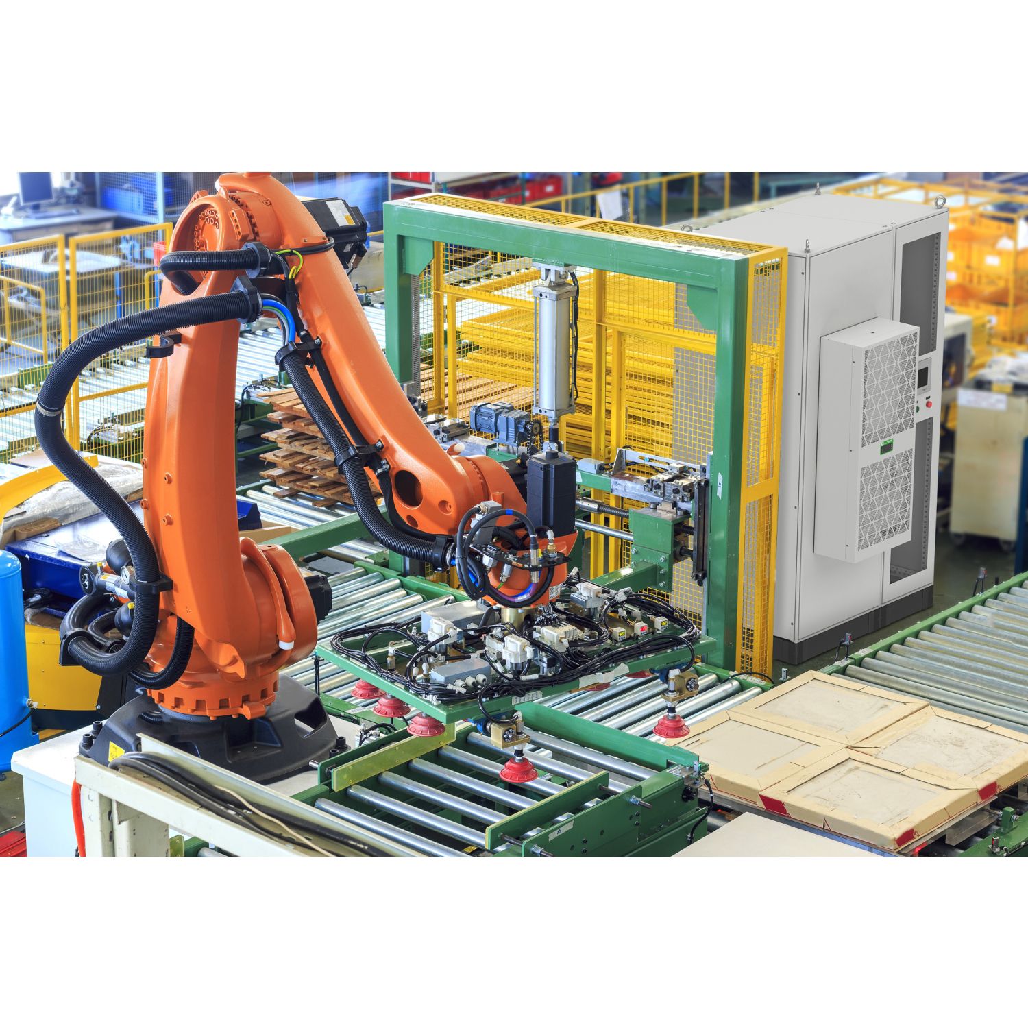 Standschrank ST IP55 B1000xH1800xT500mm m.MPL pulverbesch RAL7035 Koppelbar