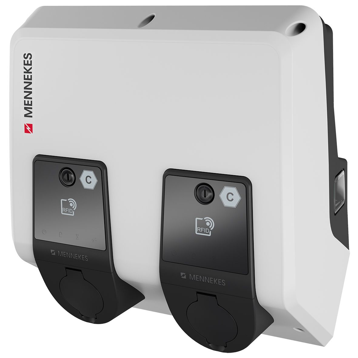 Wallbox 44kVA 3ph 2f 22kW/Ladep IP54 Kst 492x539x235mm Wandmont IK10