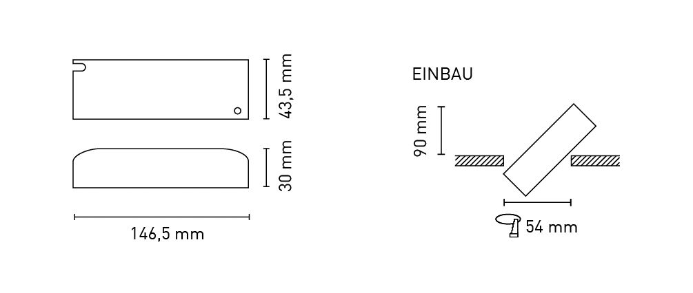 LED-Trafo 5-34W 250-700mA 10-50V IP20 Kstgeh stat 146,5x43,5x30mm
