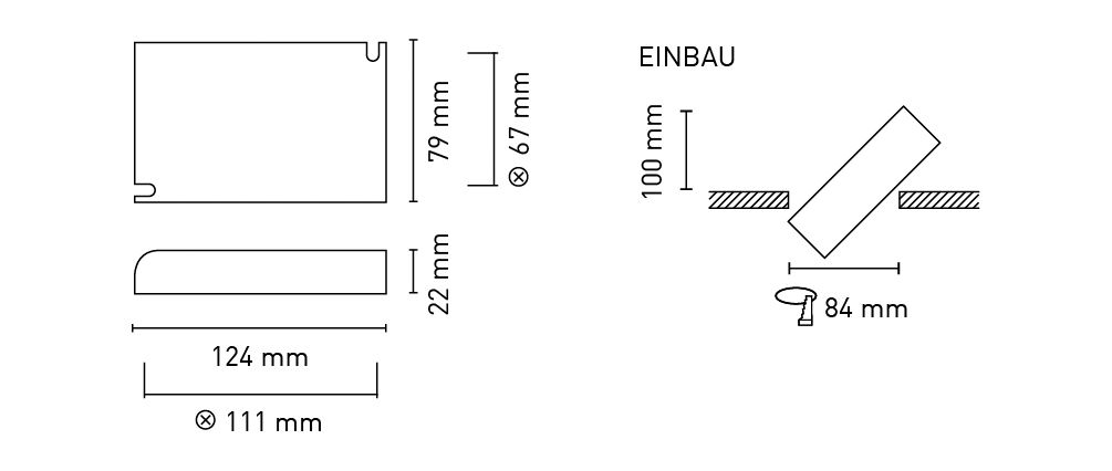 LED-Steuerung 2-40W 850mA 10-47V IP20 1-10V Dimmung 1-10 V Kstgeh dyn