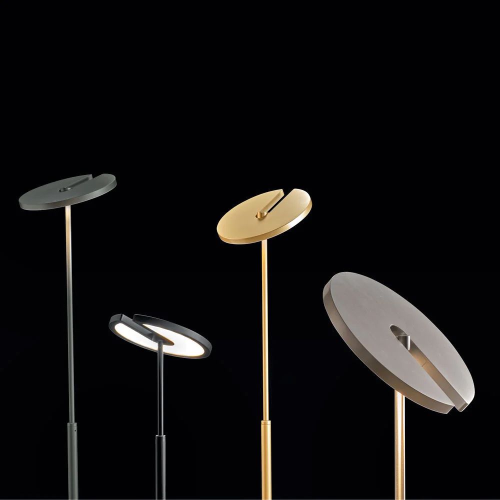 LED-Stehleuchte 18W SUPERNOVA 2200-2850K 1LED 2500lm elektr.Trafo direkt sw