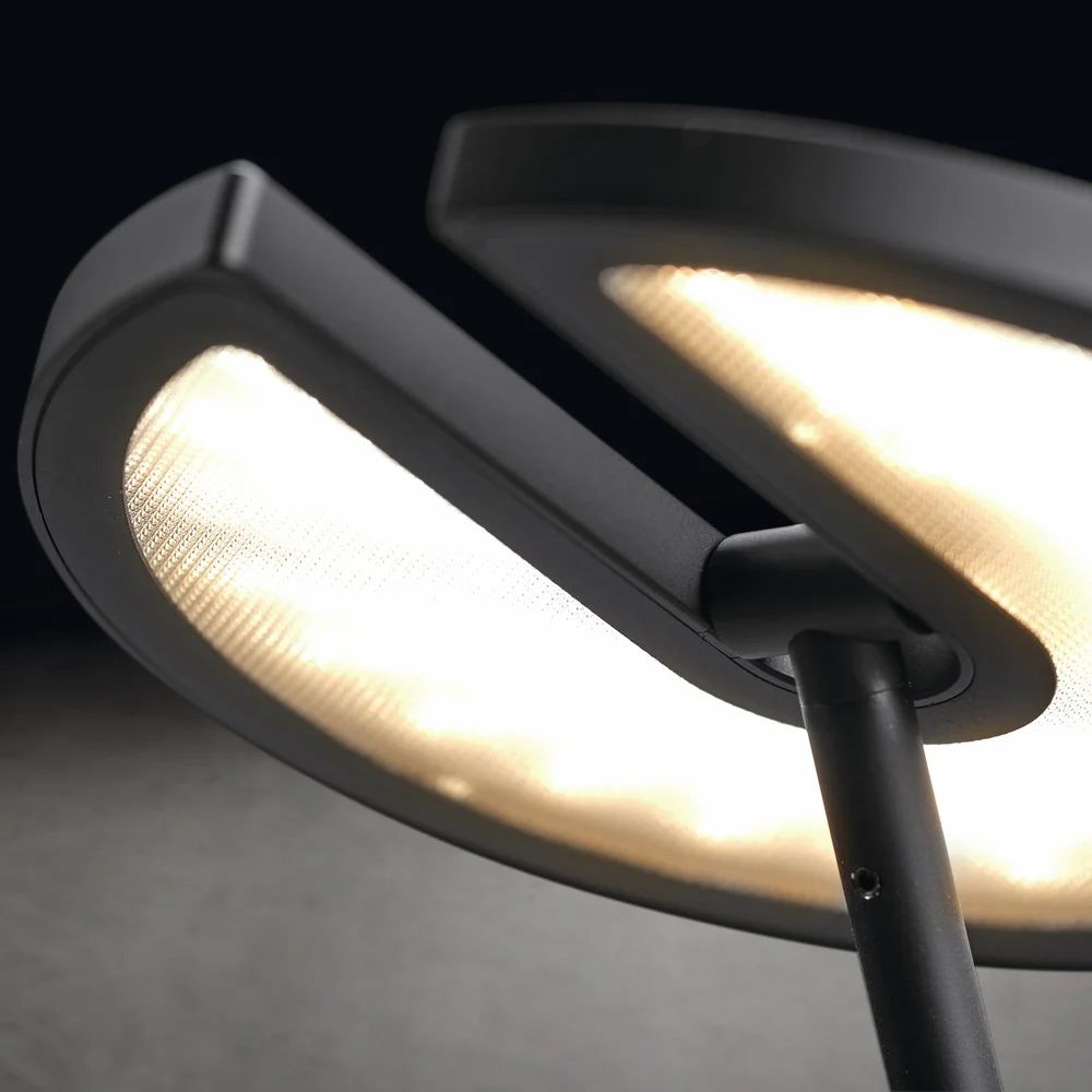 LED-Wohnraumleuchte 16W SUPERNOVA 1LED 2200-2850K 2500lm elektr.Trafo sw m.LM