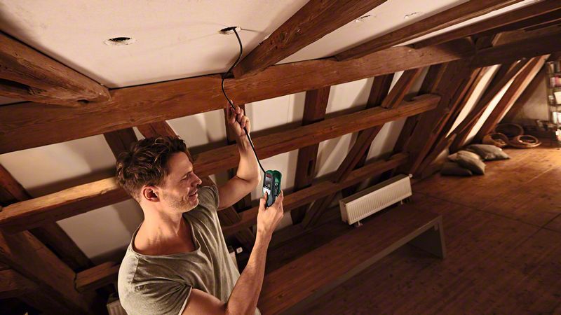 Akku-Inspektionskamera fl Home&Garden 950mm Memory flex Mit Memory-Funktion