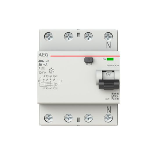 FI-Schutzschalter A 4p 440V 40A 0,03A 4TE REG