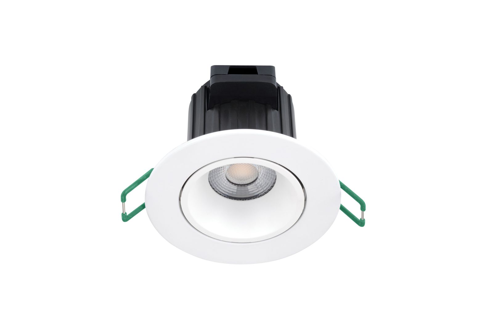 LED-Einbaustrahler 8,7W Start Spot 1LED 2700-4000K 870lm Alu IP44 ws mt Ø/EB68mm