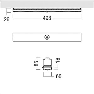 Bewegungsmelder si 498mm