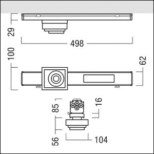 Bewegungsmelder si 498mm