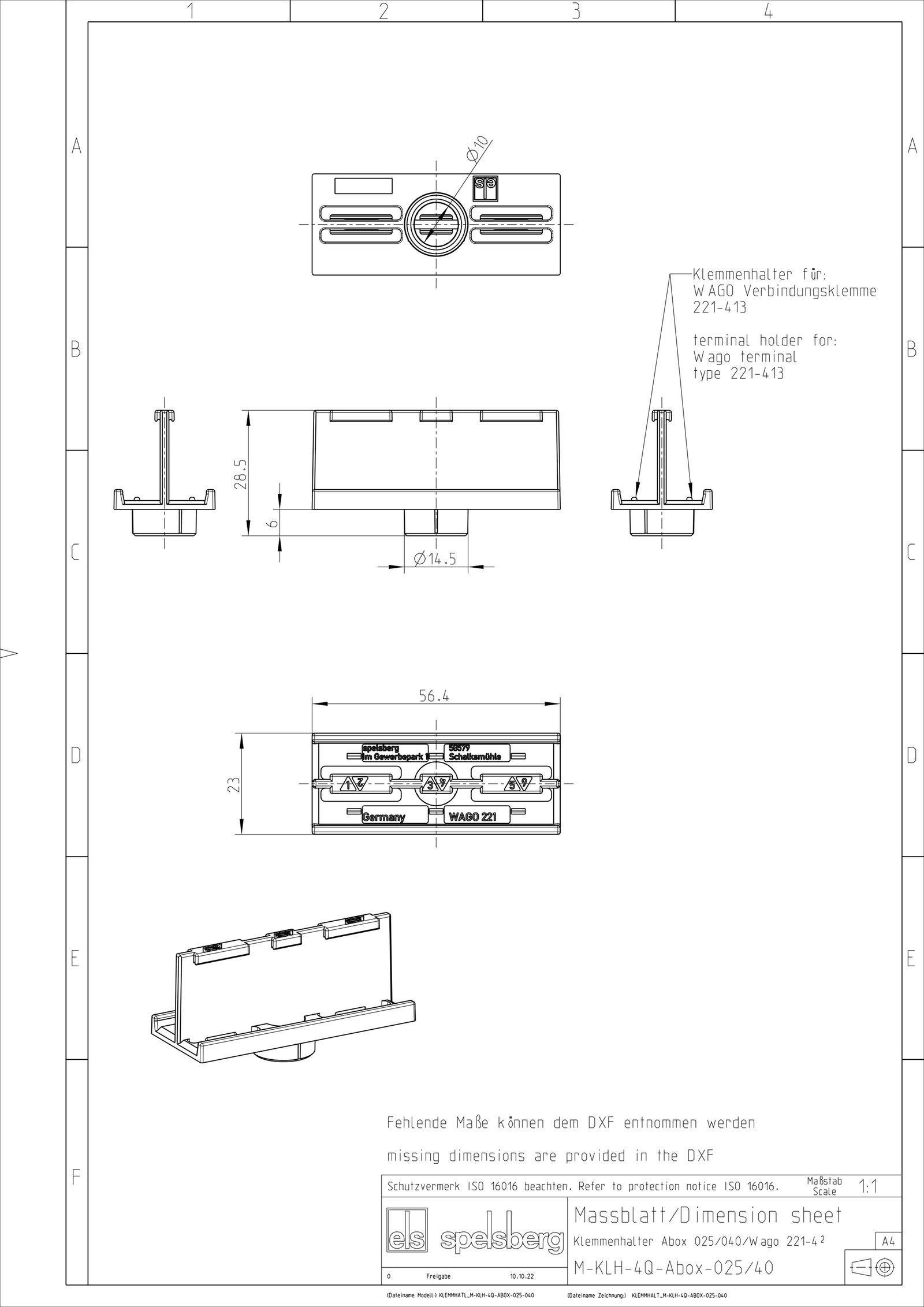 Haltevorrichtung Ersatzteil