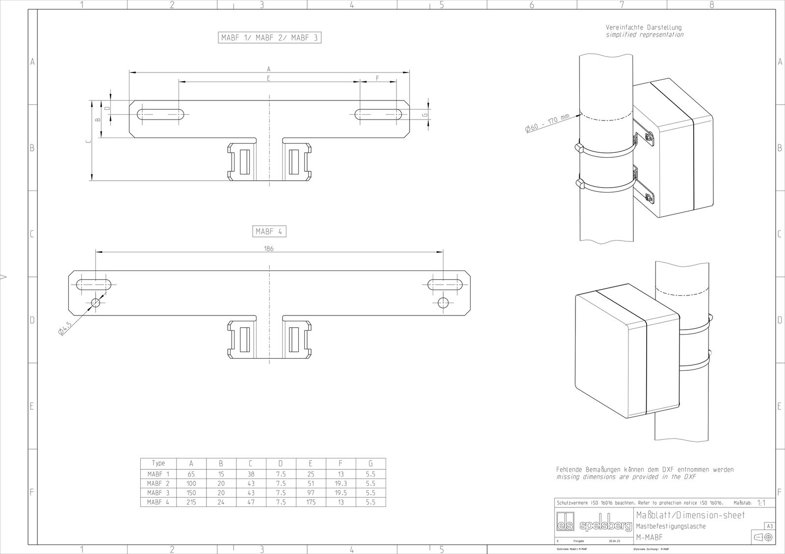 Befestigung Ersatzteil