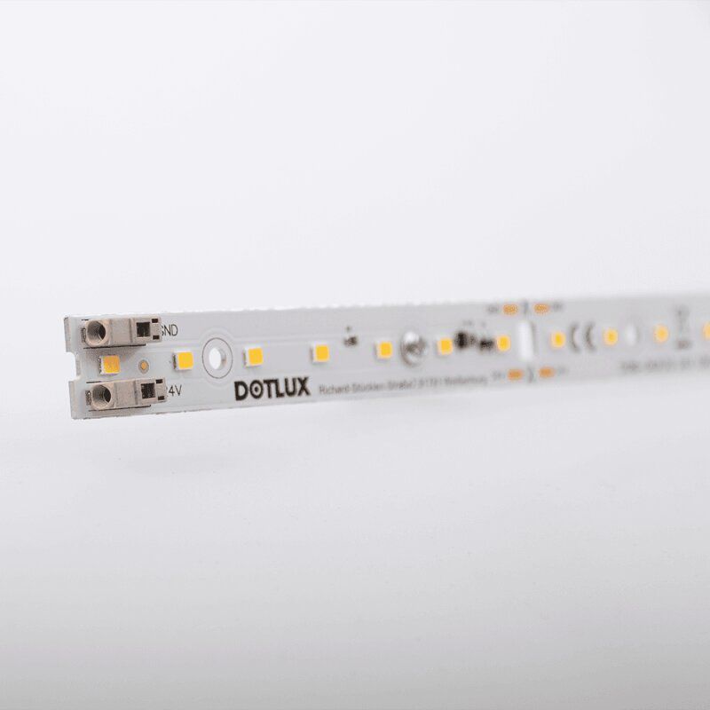 LED-Modul 7,5W 40LED QUICK-FIX 24V 4000K LEDmodul 1420lm 120° 500x15x15mm DC