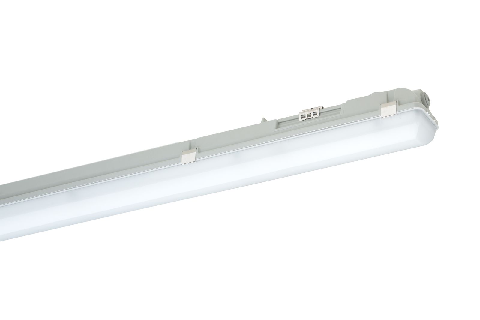 LED-Feuchtraumleuchte LUXANO 43W 4000K 6200lm gr IP65 1477x85x88mm