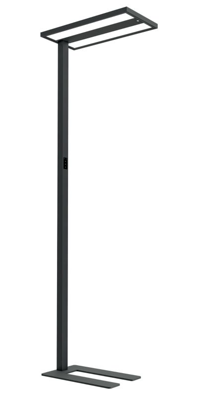 LED-Stehleuchte 110W LUMUS 2700-5000K sw 15070lm 1LED elektr.Trafo dir/indir