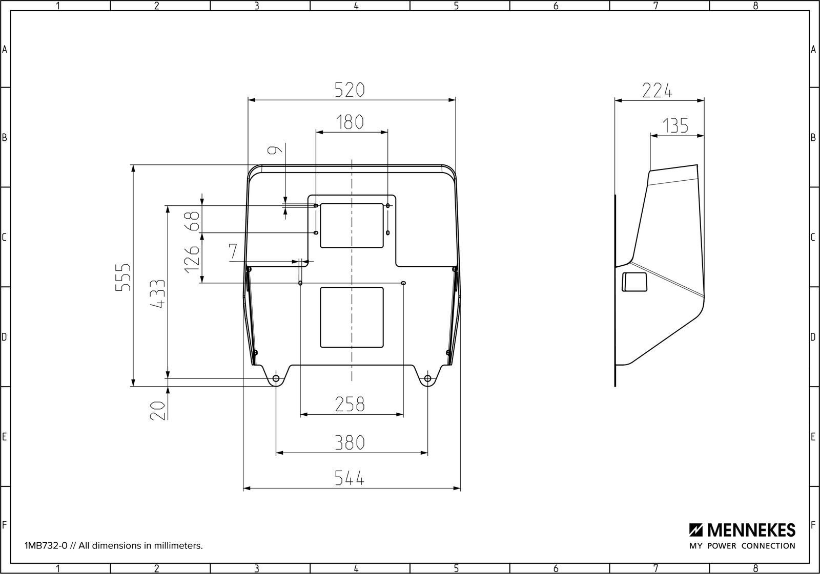 Wetterschutzdach AMTRON