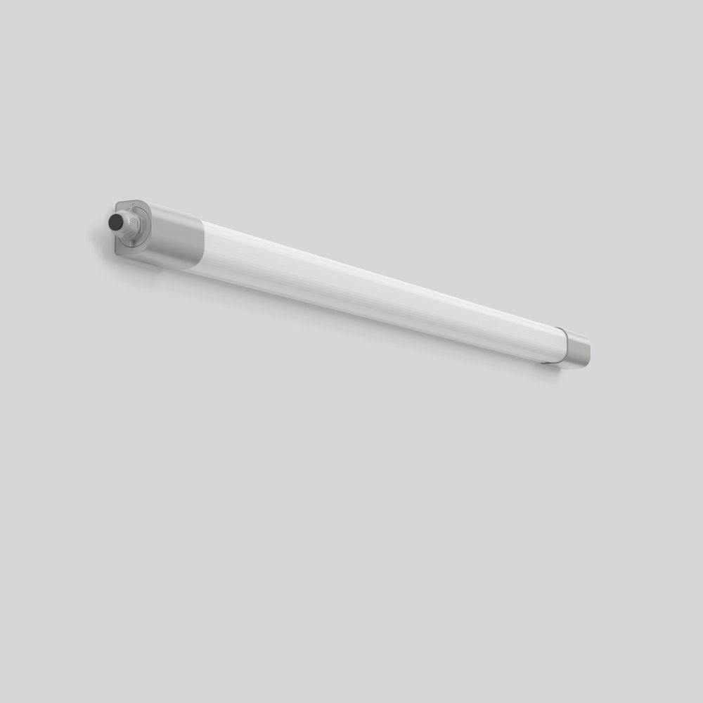 LED-Feuchtraumleuchte PLANOX ECO 20-34W 3000K 4600lm gr IP66 1399x62x50mm