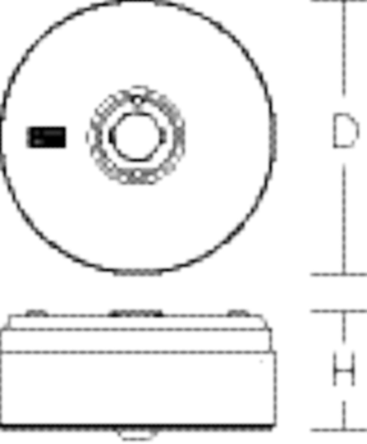 LED-Sicherheitsleuchte LUCIO 2 0 4000K 240lm 1LED Deckenanb IP20 auto.Selbstt