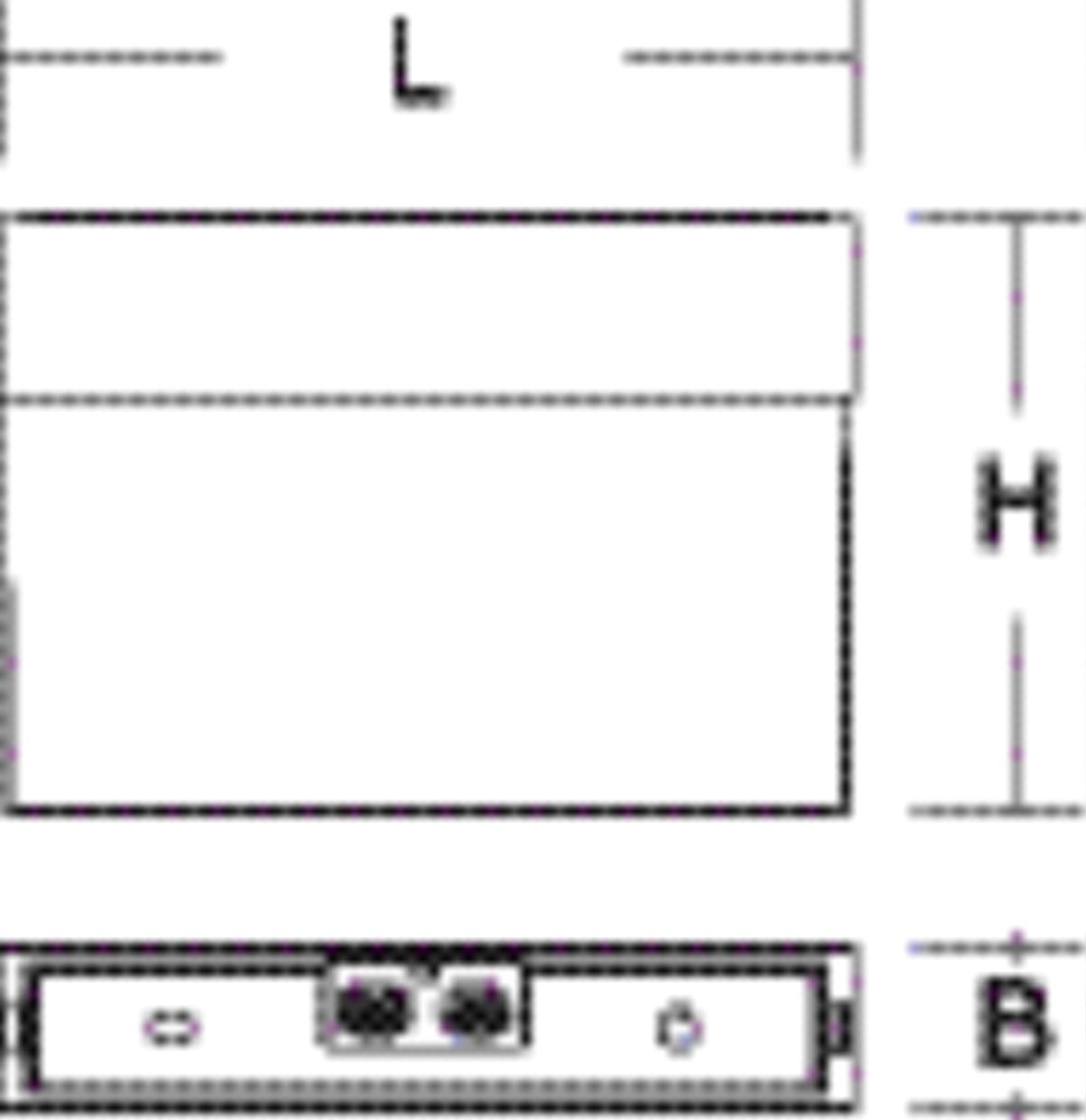LED-Sicherheitsleuchte GSUN 5 4,2W 4000K 65lm 1LED Wandanbau/Deckenanbau 24m IP54