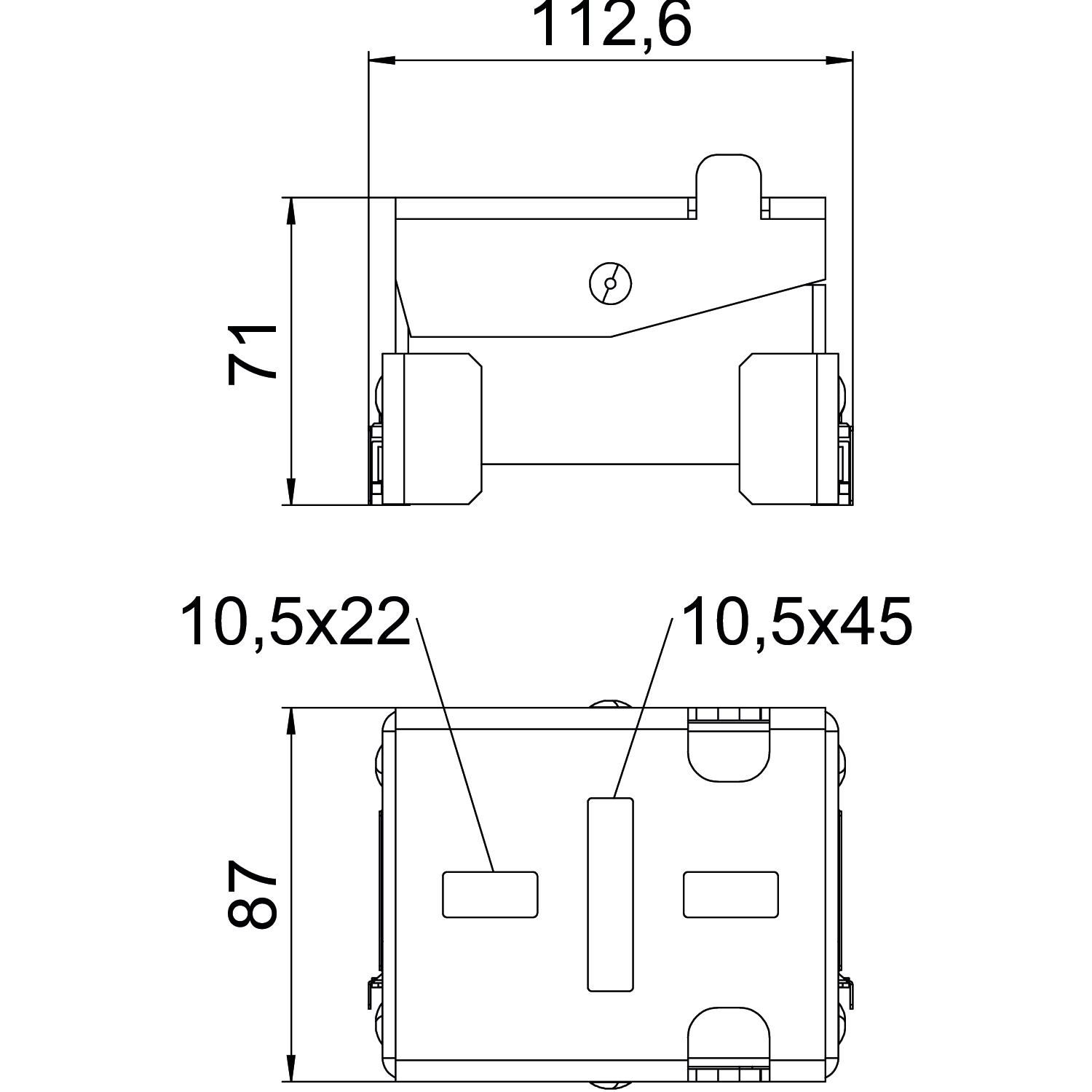PV-Montagesystem 10° Flachd ST