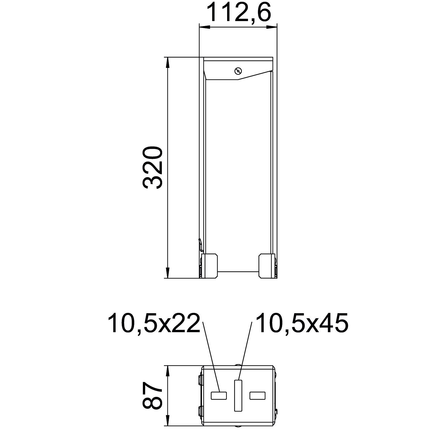 PV-Montagesystem 10° Flachd ST