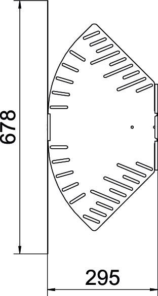 Gelenkbogen_kompl var ST horiz 60x300mm int.Verb integrierter Verbinder60x300mm
