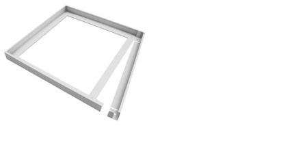 Aufbaurahmen ws Alu L620mm B620mm H63mm