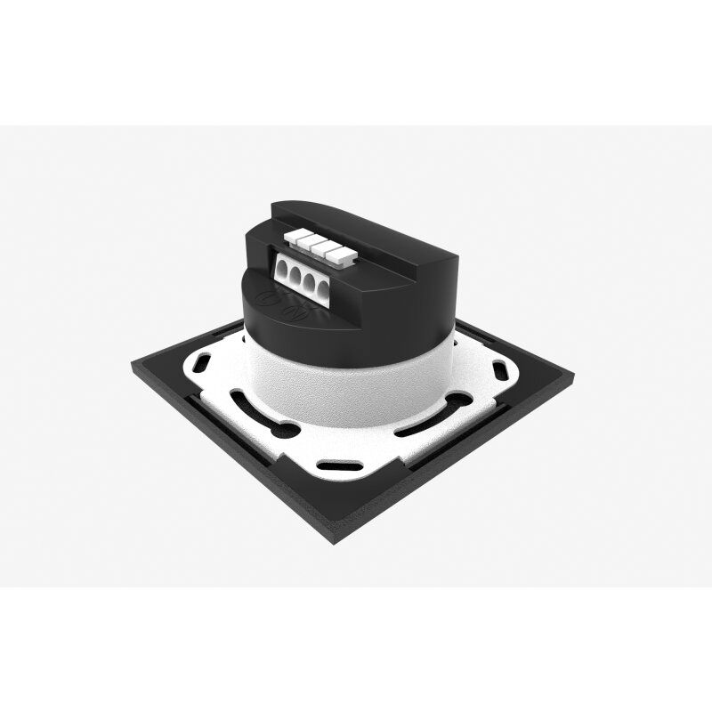 LED-Orientierungsleuchte EASYSTAIR 1,5W 3000K 1LED 70lm sw IP44 Lamelle Kst_tr