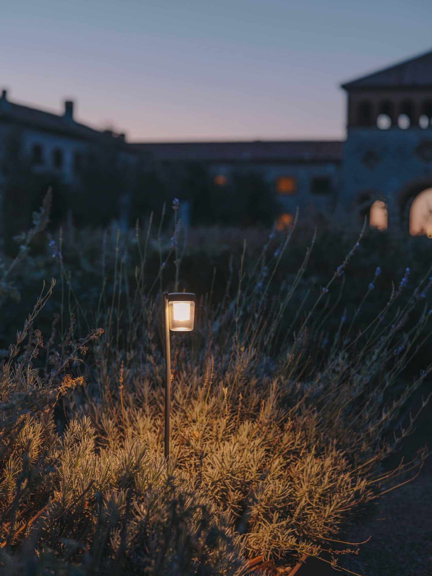 LED-Wegeleuchte 3,4W Sinia IP65 2700K sw 192lm 1LED Alu Gl_tr