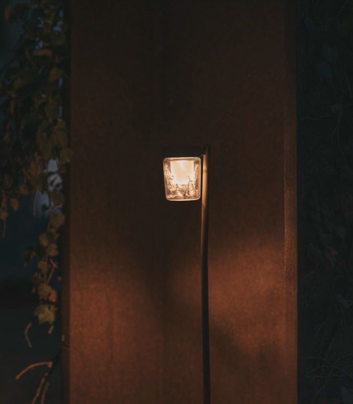 LED-Wegeleuchte 3,4W Sinia IP65 2700K sw 192lm 1LED Alu Gl_tr