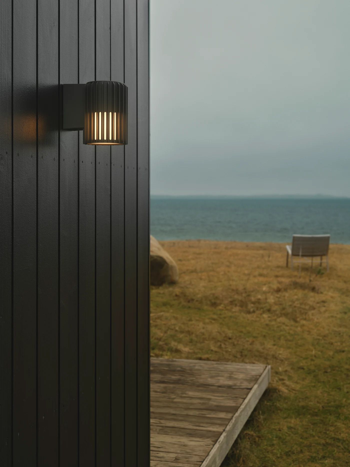 LED-Wandanbauleuchte Aludra 15W anth IP54 E27 124x174x168mm