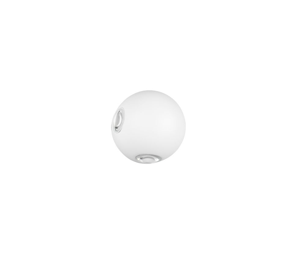 LED-Wandanbauleuchte AVISIO 8W 3000K 800lm ws Konv IP54