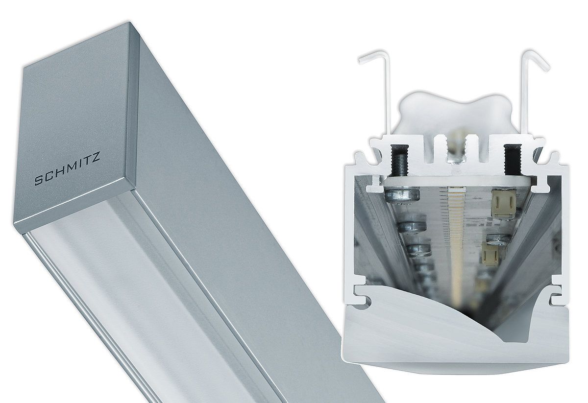 LED-Leuchteneinsatz 25W STRONG 40 4000K 3200lm 1LED elektr.Trafo IP20 al