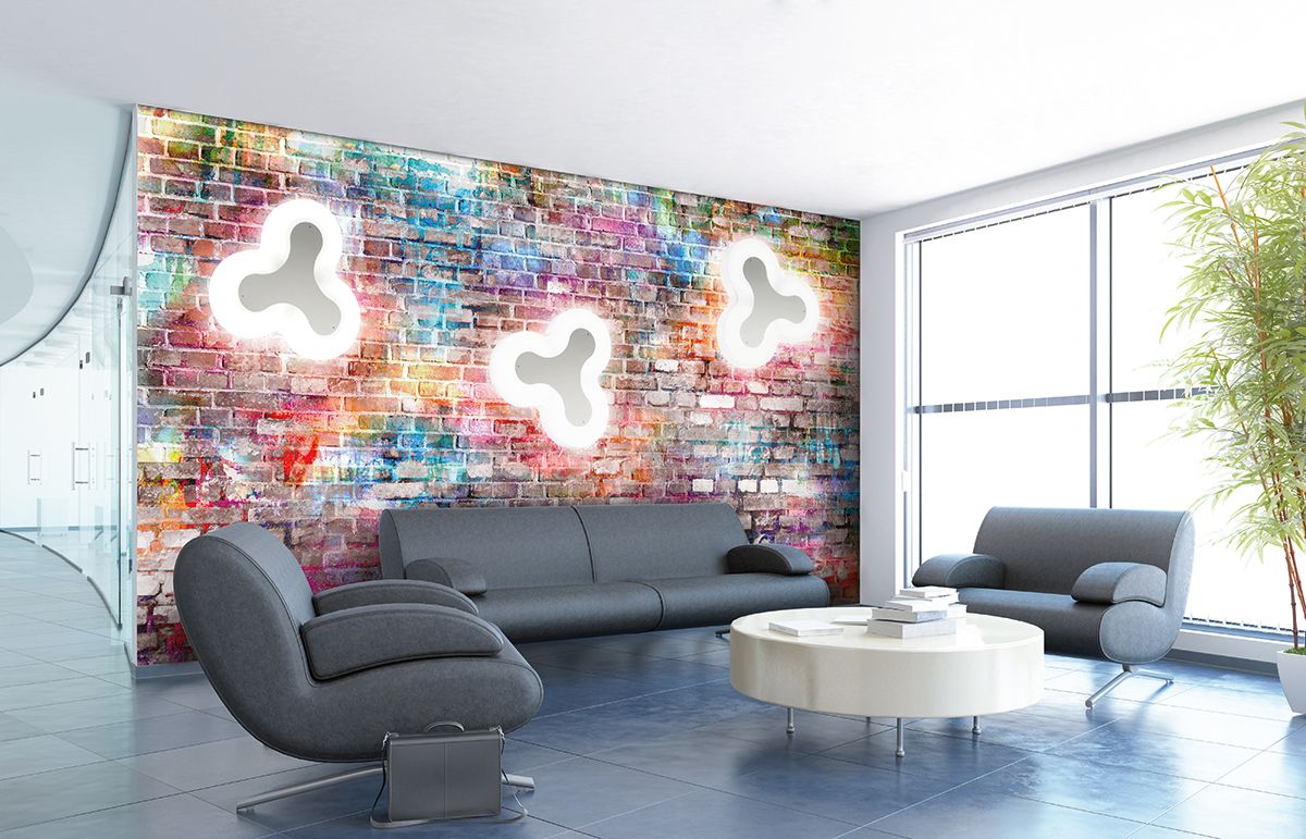 LED-Anbauleuchte CLOUD 26W 3000K 2000lm ws Konv Dimmung DALI IP20 Ø410x80mm