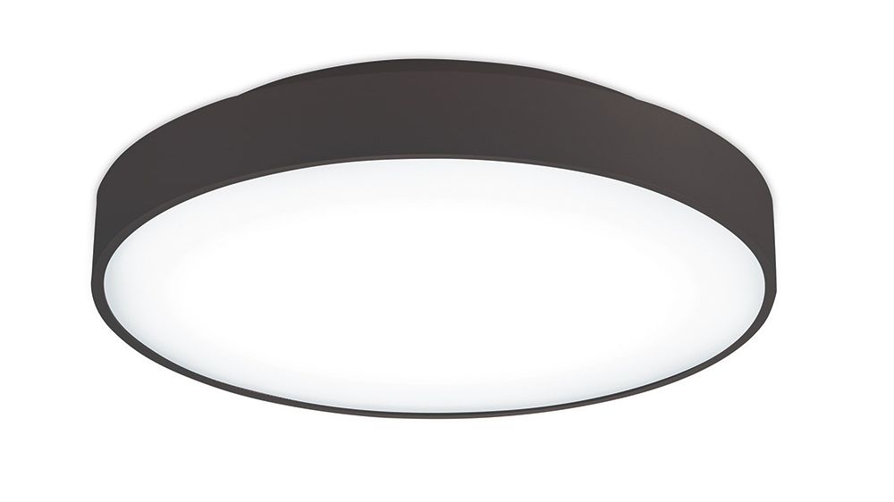 LED-Anbauleuchte CLEAR 4.0 20W 4000K sw 2900lm Konv IP40 Ø450x90mm