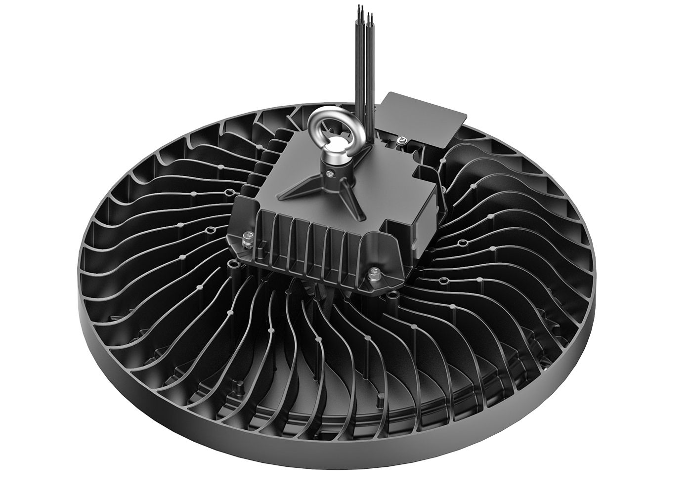 LED-Hallenleuchte 200W 4000-5700K 1LED 31000lm Konv sym Dimmung 1-10 V IP65