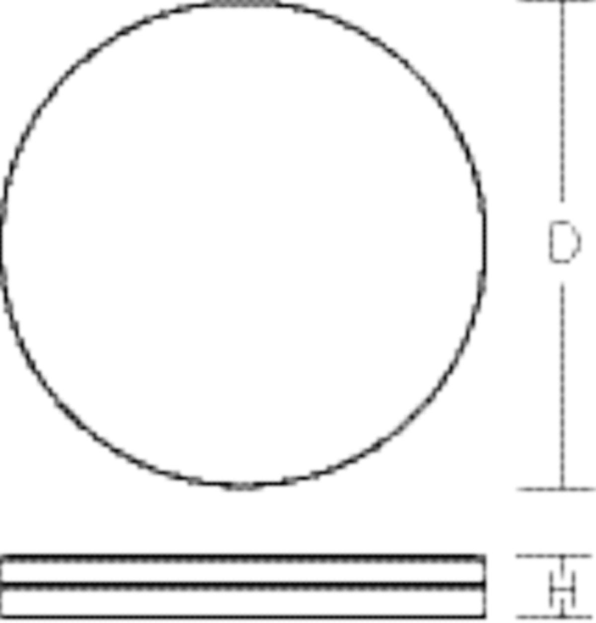 LED-Sicherheitsleuchte FLAT SLIM 28W 3000-4000K 1LED 4000lm IP65 auto.Selbstt
