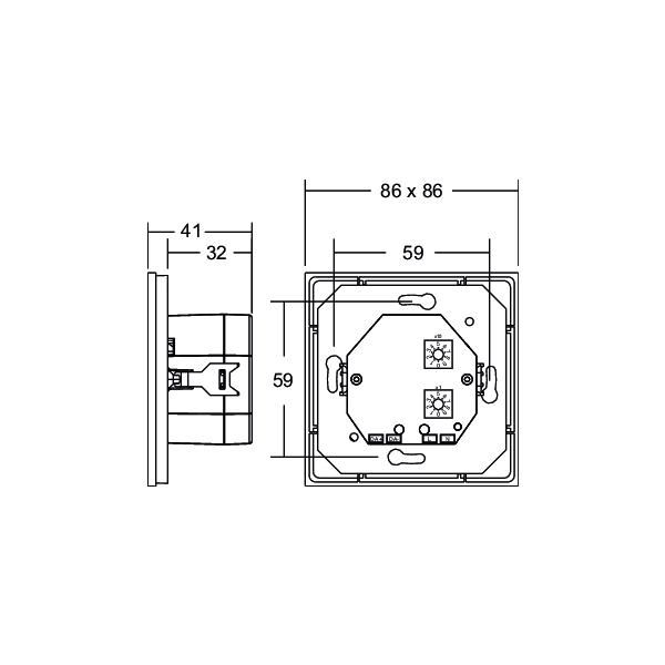 Fernbedienung 12f ws