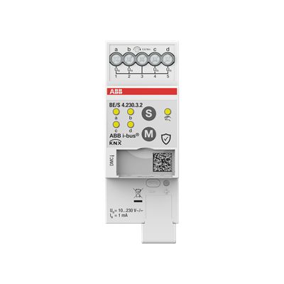 Binäreingang KNX REG 2TE LED 4f m.LED-Anz Binäreingang KNX REG 2TE LED 4f m.LED-Anz