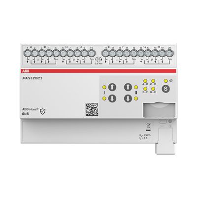 Jalousieaktor KNX REG 8f 8Eing Handbedien Vor Ort-/Handbedienung