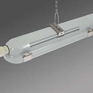 LED-Feuchtraumleuchte 26-43W 4000K IP65 6200lm gr BWM 1540x85x78mm